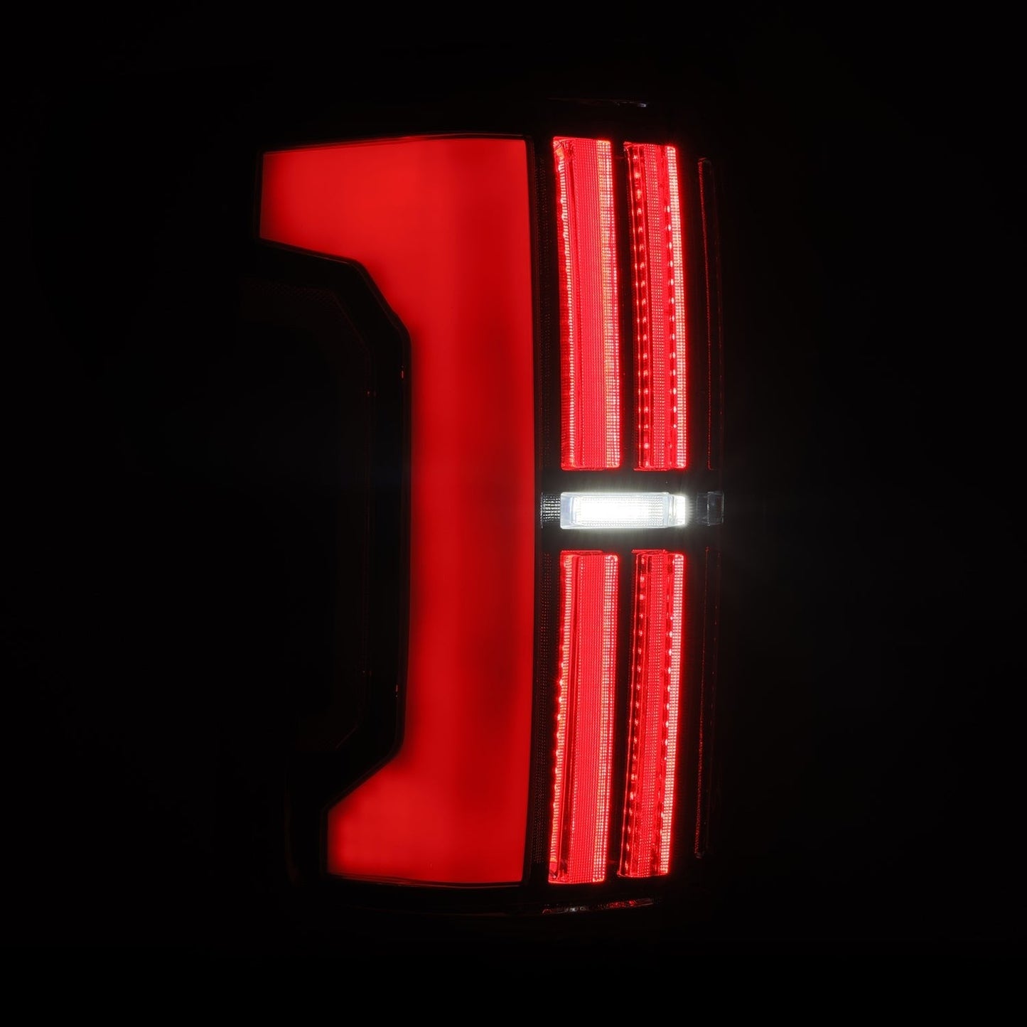 AlphaRex 07-13 Toyota Tundra NOVA-Series Prismatic LED Tail Lights Black