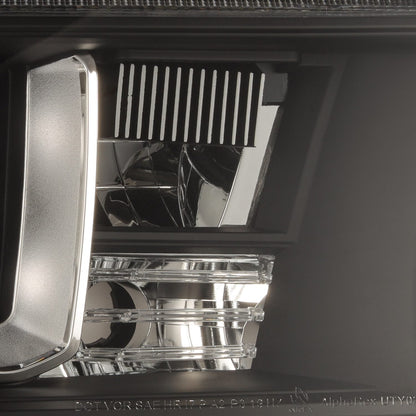 AlphaRex 07-13 Toyota Tundra/08-17 Toyota Sequoia MK II NOVA-Series LED Projector Headlights Black (With Level Adjuster)