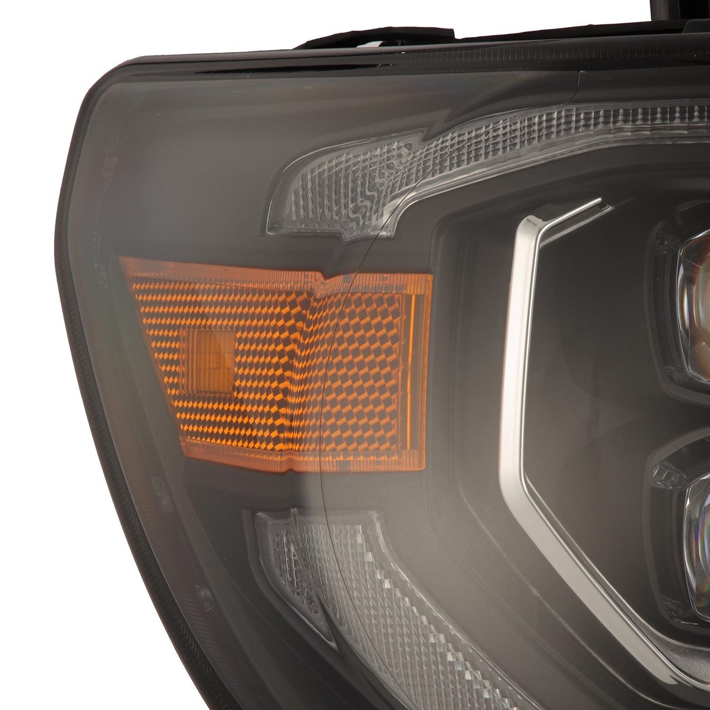 AlphaRex 07-13 Toyota Tundra/08-17 Toyota Sequoia MK II NOVA-Series LED Projector Headlights Black (With Level Adjuster)