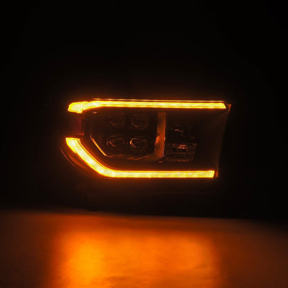 AlphaRex 07-13 Toyota Tundra/08-17 Toyota Sequoia MK II NOVA-Series LED Projector Headlights Chrome (With Level Adjuster)