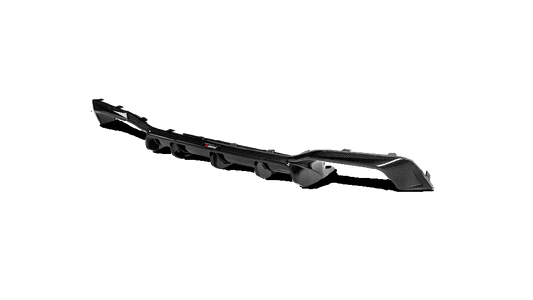 Akrapovic Rear Carbon Fiber Diffuser (High Gloss) - BMW / F98 / X4 M