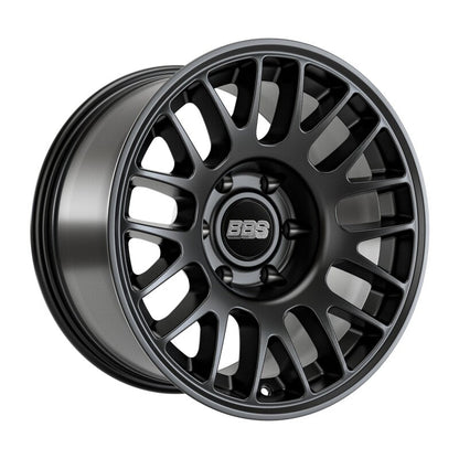 (set of 4) BBS TS-M Satin Black | 17x9" +0mm | 6x135mm Wheels