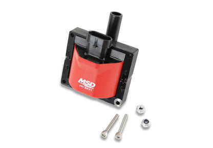 MSD 8231 Ignition Connector Coil, Red, Individual