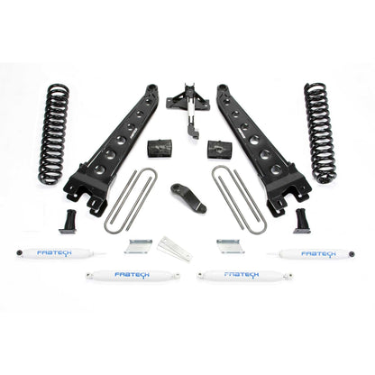 Fabtech 6in Rad Arm System w/ Coils & Performance Shocks | Ford F450/F550 4WD Diesel (19-20) (K2335)
