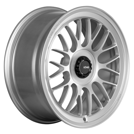 Konig MKX Satin Silver | 21x10.5" +40mm | 5x114.3mm Wheel