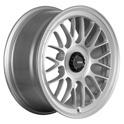 (set of 4) Konig MKX Satin Silver | 20x10" +40mm | 5x114.3mm Wheel