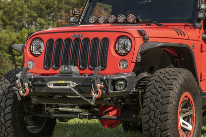 Rugged Ridge 11549.11 Arcus Front Bumper Set for 07-18 Jeep Wrangler JK