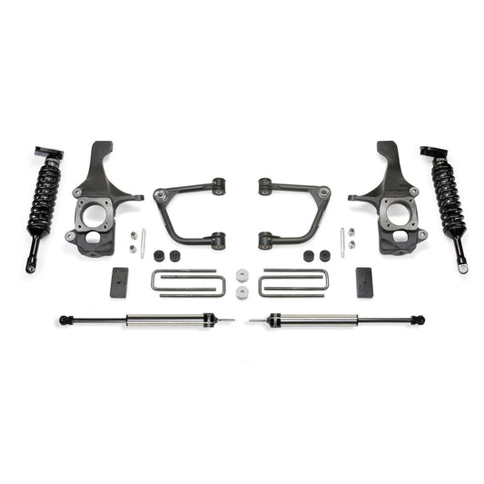 Fabtech 4" Upper Control Arm Kit w/ Uniballs & DLSS 2.5 C/O & Rear DLSS | Toyota Tundra 16-21 2WD/4WD (K7052DL)