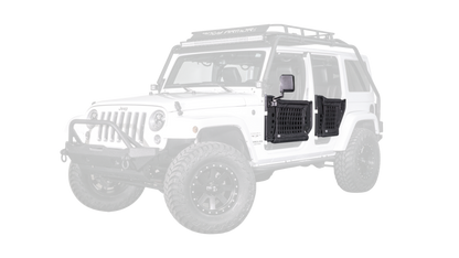 Body Armor 4x4 JK-6139 Gen 3 Front Trail Doors for 2007-2018 Jeep Wrangler JK/JK