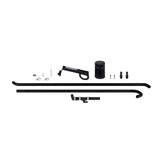Mishimoto 2016+ Ford Focus RS Baffled Oil Catch Can Kit - Black-WheelFlip