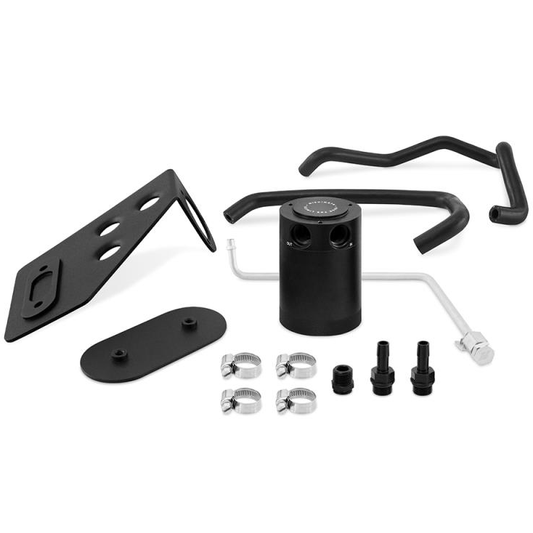 Mishimoto 2020+ Toyota Supra Baffled Oil Catch Can Kit - Black-WheelFlip