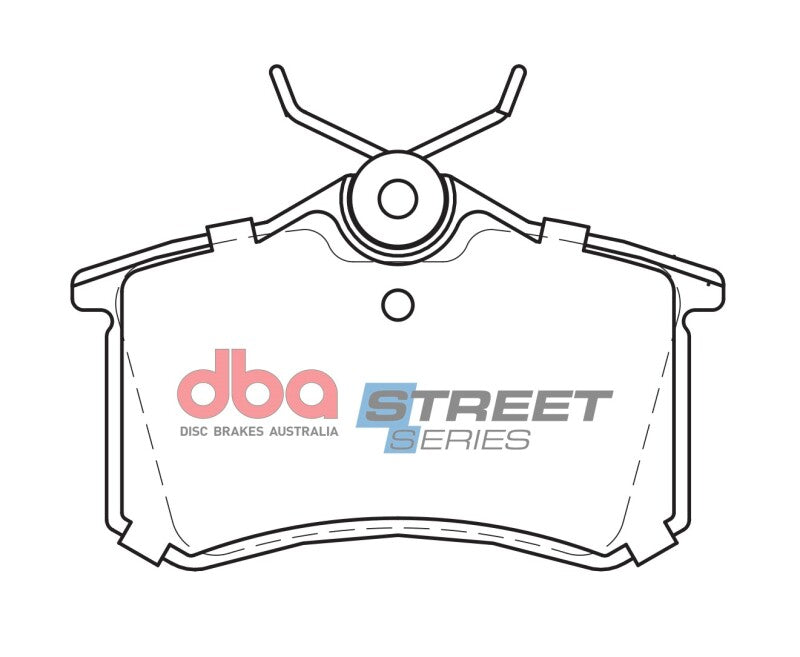 DBA Street Series Rear Brake Pads | Audi TT Quattro FWD (00-06) (DB1192SS)