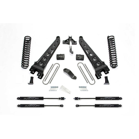 Fabtech 6in Rad Arm System w/ Coils & Stealth | Ford F450/F550 4WD Diesel (19-20) (K2335M)