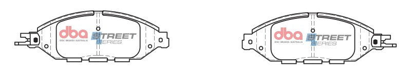 DBA Street Series Front Brake Pads | Infiniti JX35 (13) (DB2378SS)