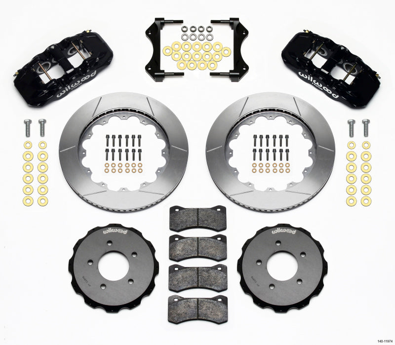 Wilwood AERO6 Front Hat Kit | BMW E36/E46 (86-05) / Z3/Z4 (98-05) (140-11974)