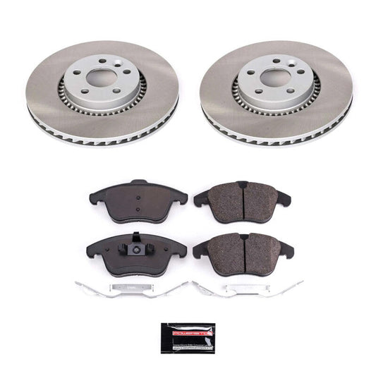 PowerStop 08-15 Land Rover LR2 Front Semi-Coated Rotor Kit (SC4701)