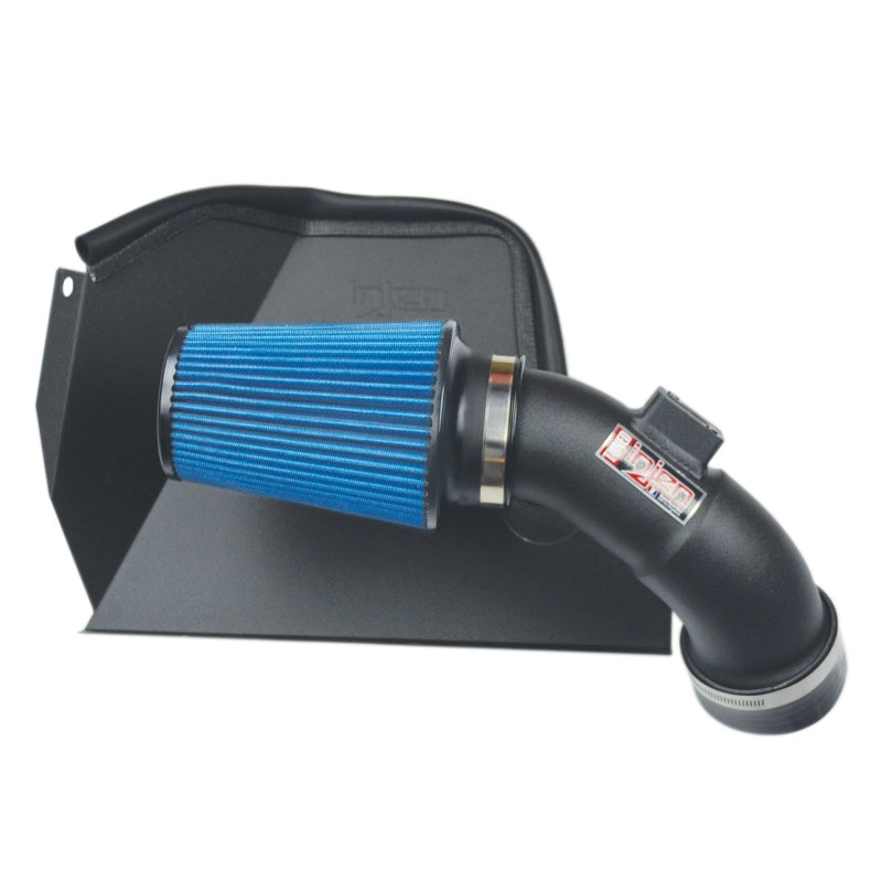 Injen Wrinkle Black Cold Air Intake | BMW 3 Series (11-19) / 4 Series (13-21) / 2 Series (13-21) / 4 Series Gran Coupe (14-21) / G22/G23 (20-24) (SP1129WB)