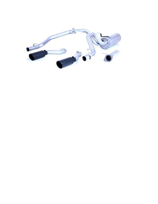 Gibson 3in Dual Sport Cat-Back Exhaust | Dodge Ram 3.6L Crew Cab Short Bed (25+)(66572B)