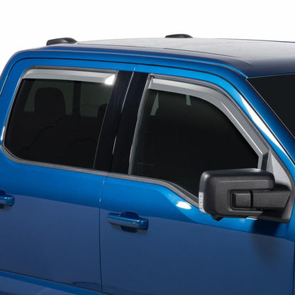 Putco Element Chrome Window Visors | Truck/SUV (480025)