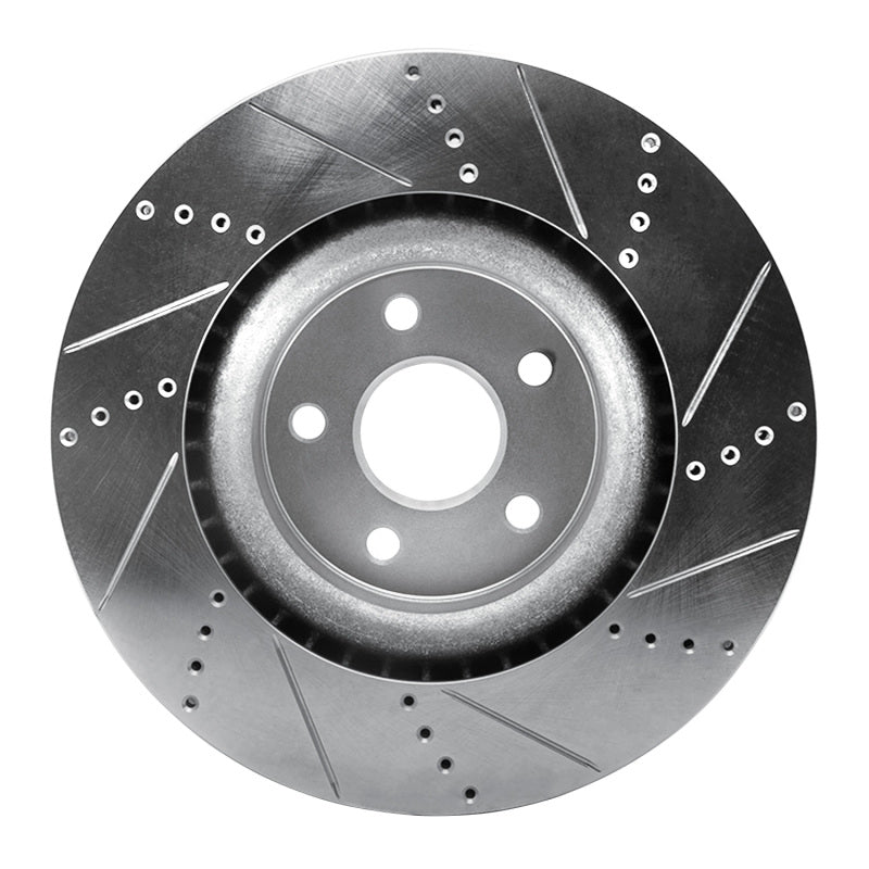 DFC D&S Silver Brake Rotor (FRONT LEFT): Dodge Durango 3.6L / 5.7L (12-25)