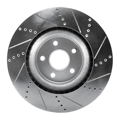 DFC D&S Silver Brake Rotor (FRONT LEFT): Dodge Durango 3.6L / 5.7L (12-25)