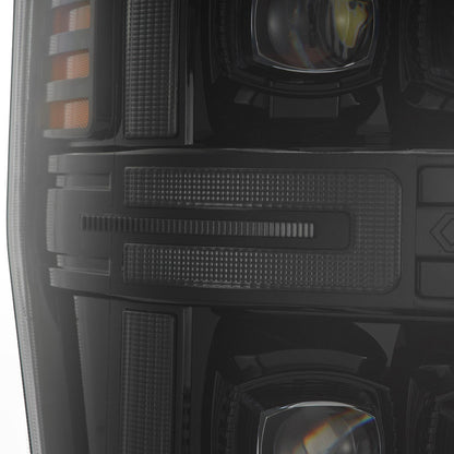 AlphaRex 08-10 Ford Super Duty/Excursion NOVA-Series LED Projector Headlights Alpha-Black