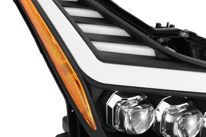 AlphaRex 08-13 Infiniti G37/14-15 Q60 Coupe MK II NOVA-Series LED Projector Headlights Black