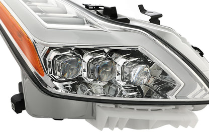 AlphaRex 08-13 Infiniti G37/14-15 Q60 Coupe MK II NOVA-Series LED Projector Headlights Chrome
