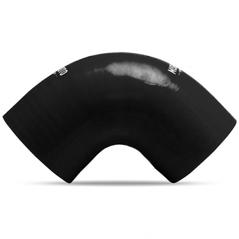 Mishimoto 2.5 Inch Black 90 Degree Coupler-WheelFlip