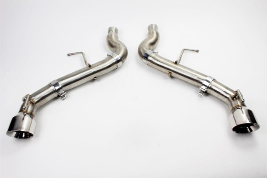 Mishimoto 2016+ Chevrolet Camaro 2.0T Dual-Tip Race Axle-Back Exhaust w/ Black Tips-WheelFlip