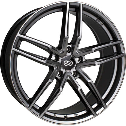 (set of 4) Enkei SS05 Hyper Grey | 20x8.5" +40mm | 5x120mm Wheels