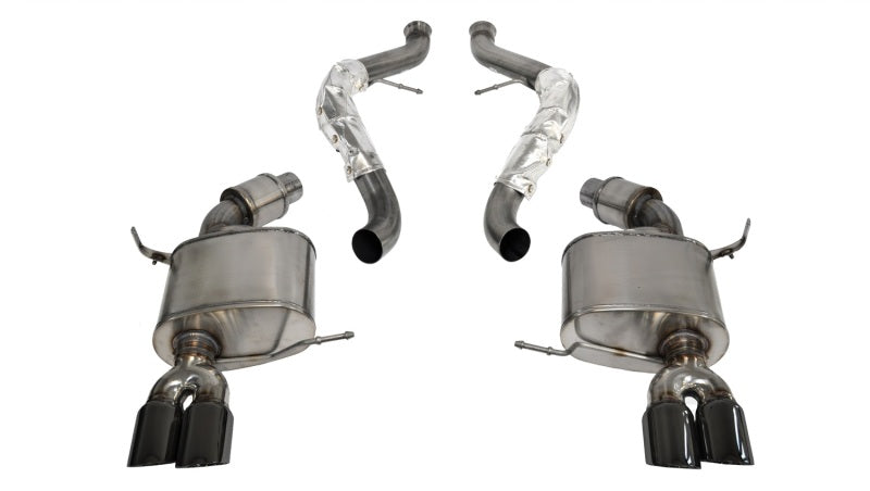 CORSA Sport / 2.5 in Axle-Back 3.0 in Twin Tips | 2008-2012 BMW M3 E92 E93 (14568)