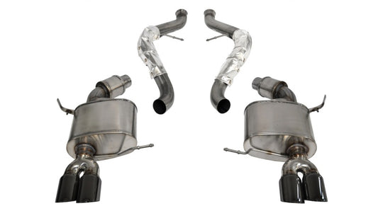 CORSA Sport / 2.5 in Axle-Back 3.0 in Twin Tips | 2008-2012 BMW M3 E92 E93 (14568)