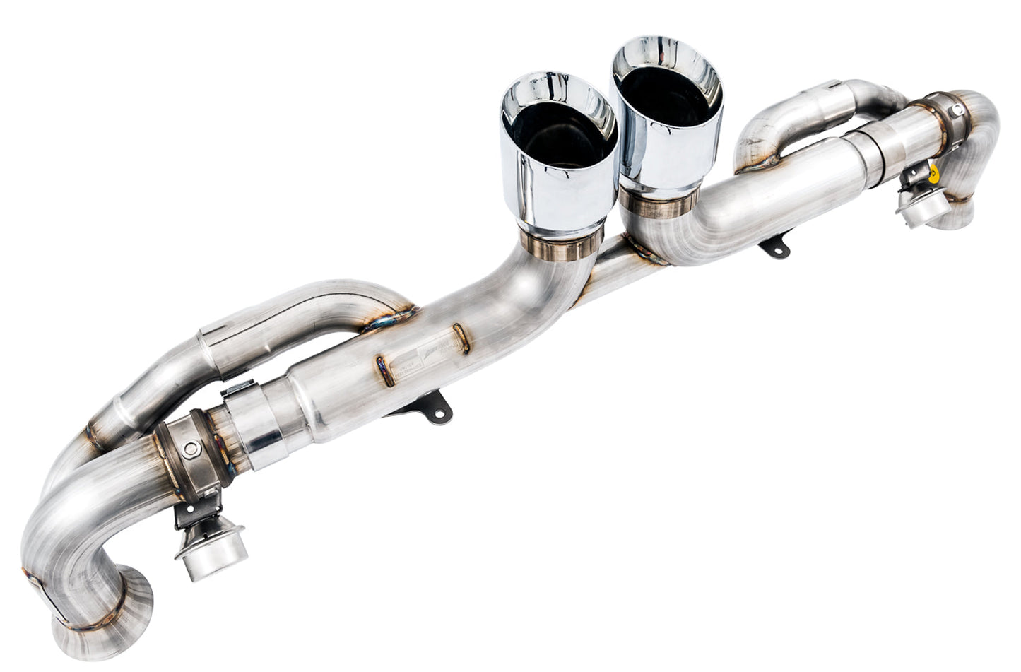 AWE Tuning AWE SwitchPath Exhaust for Porsche 991.1 / 991.2 GT3 / RS - Chrome Silver Tips - 3025-32016