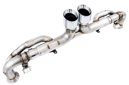 AWE Tuning AWE SwitchPath Exhaust for Porsche 991.1 / 991.2 GT3 / RS - Chrome Silver Tips - 3025-32016