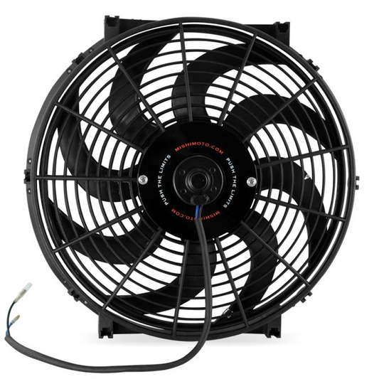 Mishimoto 14 Inch Curved Blade Electrical Fan-WheelFlip