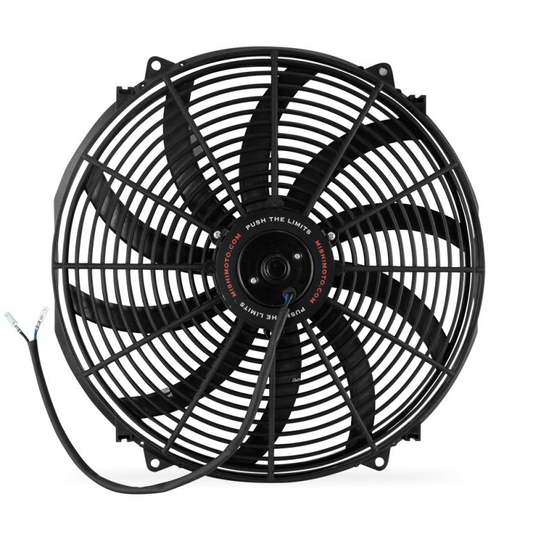 Mishimoto 16 Inch Curved Blade Electrical Fan-WheelFlip