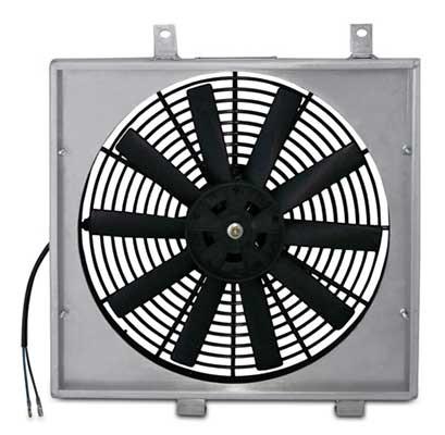 Mishimoto 01-07 Mitsubishi Lancer Evo Aluminum Fan Shroud Kit-WheelFlip
