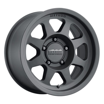 Method MR701 Matte Black | 17x7.5" +30mm | 5x108mm Wheel
