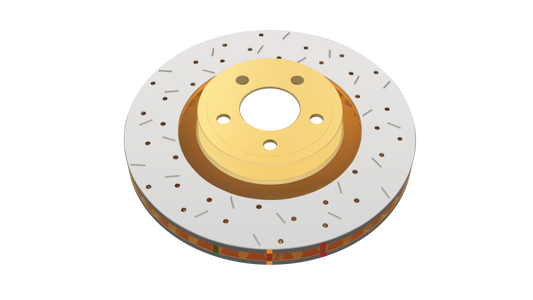 DBA 4000 Series D&S Rotor | Toyota Camry/ Avalon / Lexus ES (05-23+) (DBA42744XS)