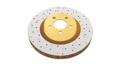 DBA 11-20 Ram 1500 Rear 4000 Series Drilled & Slotted Rotor