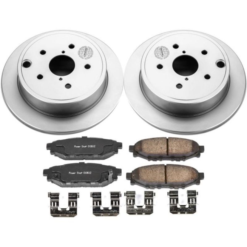 PowerStop Z17 Evolution Geomet Coated Brake Kit | Subaru WRX (14-21) / Impreza (07-12) (CRK6977)