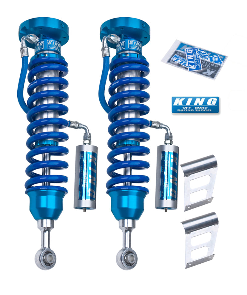 King Shocks 2.5 Performance Series Non-Adjustable Shocks Set w/0-3" lift - 2007-2021 Toyota Tundra 4WD