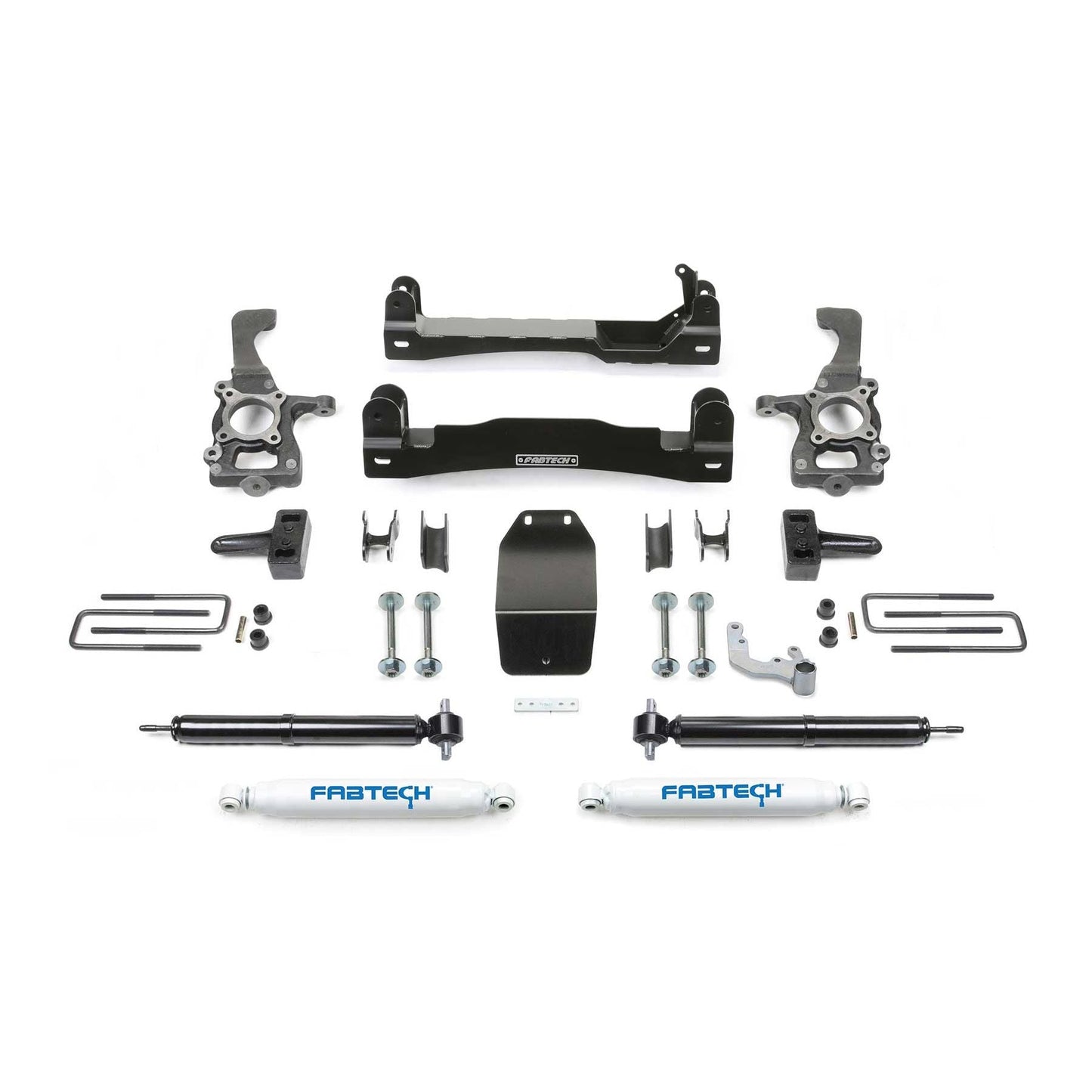 Fabtech 4" Basic Suspension System w/ Rear Performance Shocks | Ford F150 2WD (15-20) (K2258)