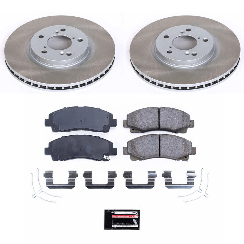 PowerStop Rotor Kit | 2012–2014 Honda Ridgeline (SC5939)