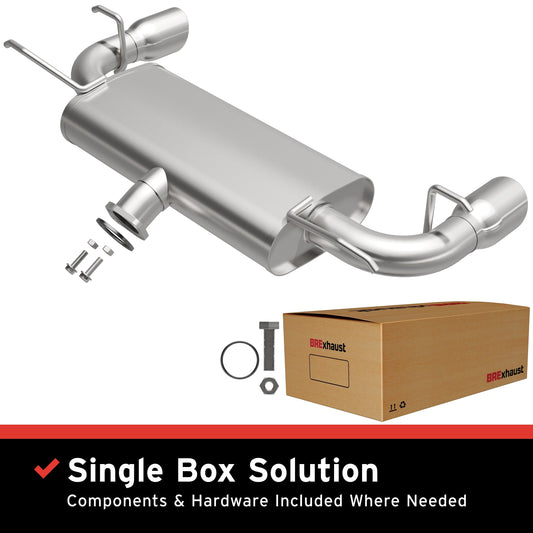 BRExhaust 2006-2014 Mazda MX-5 Miata 2.0L Direct-Fit Replacement Exhaust System