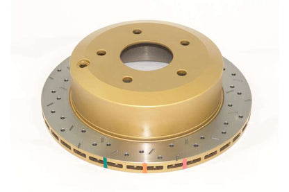 DBA 4000 Series Rear Slotted & Drilled Rotor | Pontiac GTO (05) (DBA42021XS)