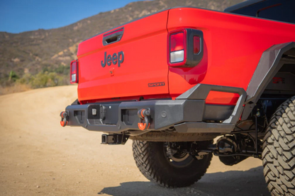 Body Armor 4x4 JT-2965 Full Width Rear Bumper for 2020-2024 Jeep Gladiator JT
