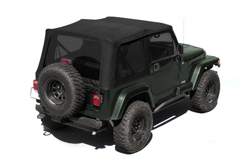 Rugged Ridge 13760.35 Montana Soft Top Black Diamond for 1997-06 Jeep TJ