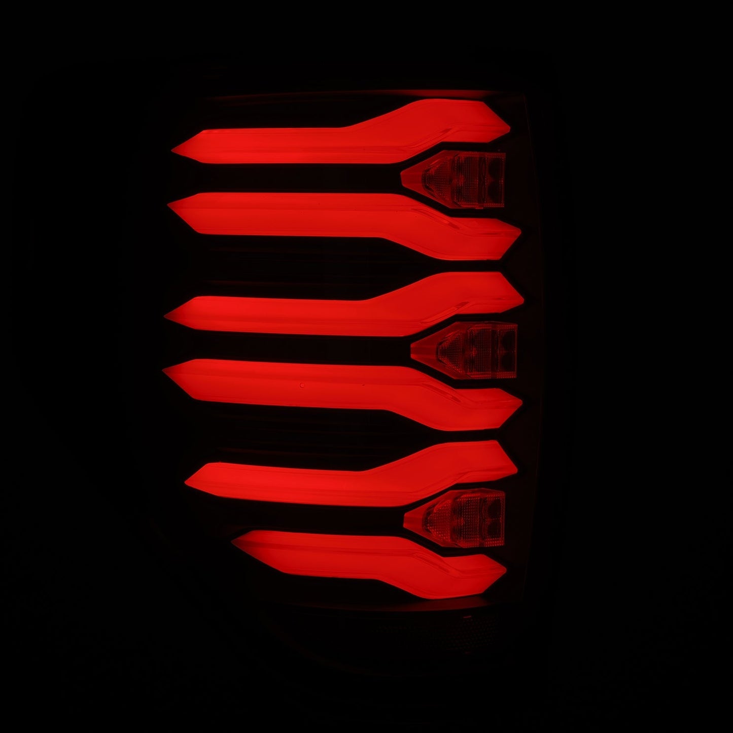 AlphaRex 09-14 Ford F150 LUXX-Series LED Tail Lights Alpha-Black